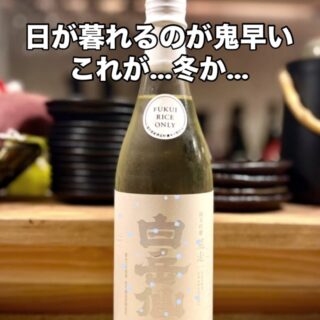 2024.11.27(水) 外、もう真っ暗ですやん。 夜が早く来ちゃう季…